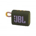 Nešiojamas bluetooth garsiakalbis atsparus vandeniui JBL GO 3 žalias (green)